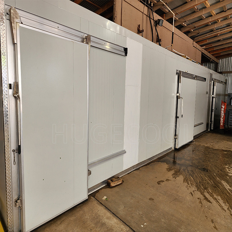 cold storage room freezer chamber for seafood storage blast freeze