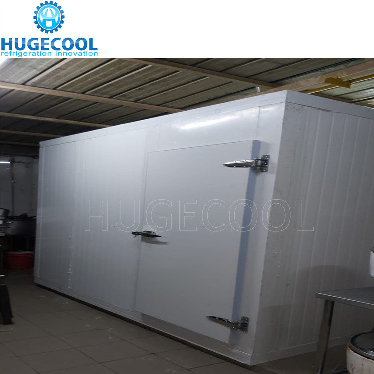 Production Cold Storage Room for Fruits and Vegetables 100mm Thickness Panel Suitable