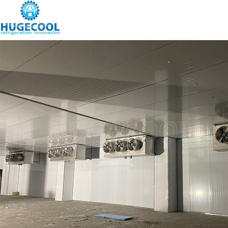 200 Kw Cooling Capacity Walk-in Freezer Fridge with PU Sandwich Panel Insulation Material